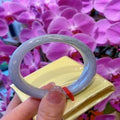 Natural Jadeite Bangle | 55mm | Width 14.6mm | #L550146000045