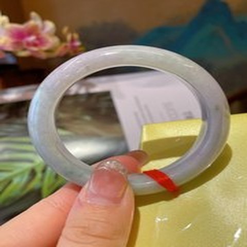 Natural Jadeite Bangle | 50.2mm | Width 13.3mm | #V502133000830