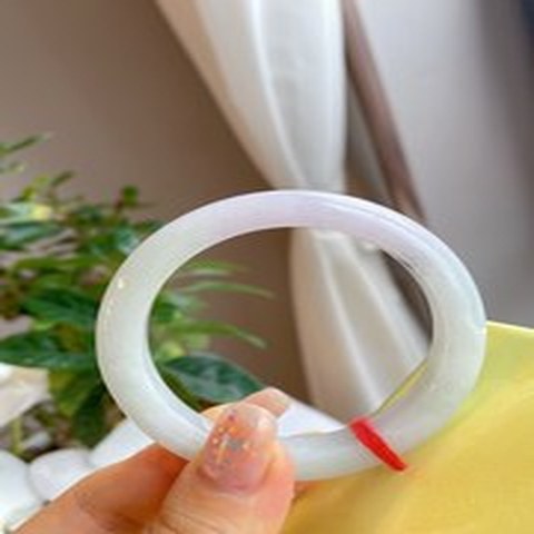 Natural Jadeite Bangle | 50.6mm | Width 9mm | #V506090000863