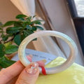 Natural Jadeite Bangle | 52.5mm | Width 11.7mm | #V525117000928