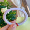 Natural Jadeite Bangle | 52.7mm | Width 11.3mm | #V527113000697