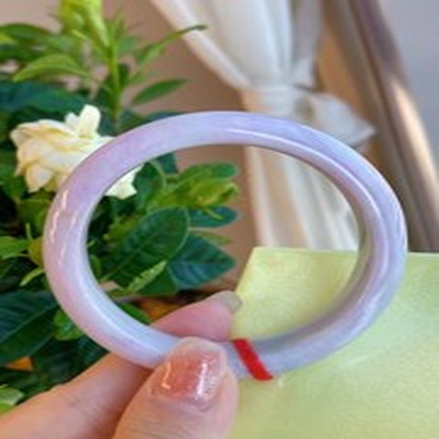 Natural Jadeite Bangle | 52.7mm | Width 11.3mm | #V527113000697