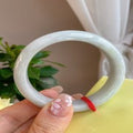 Natural Jadeite Bangle | 52.7mm | Width 12.2mm | #V527122000698