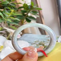 Natural Jadeite Bangle | 52.8mm | Width 13.8mm | #V528138000588