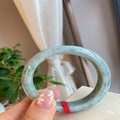 Natural Jadeite Bangle | 54.3mm | Width 16mm | #V543160000342