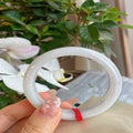 Natural Jadeite Bangle | 54.6mm | Width 12.7mm | #V546127000248