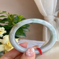 Natural Jadeite Bangle | 55mm | Width 12mm | #V550120000231