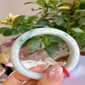 Natural Jadeite Bangle | 55mm | Width 14.4mm | #V550144000218