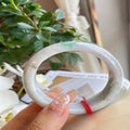 Natural Jadeite Bangle | 55mm | Width 16.5mm | #V550165000047