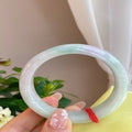 Natural Jadeite Bangle | 55.2mm | Width 13.2mm | #V552132000779
