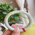 Natural Jadeite Bangle | 55.3mm | Width 13.5mm | #V553135000815