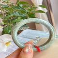 Natural Jadeite Bangle | 55.4mm | Width 15.1mm | #V554151000066