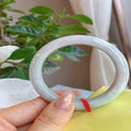 Natural Jadeite Bangle | 55.5mm | Width 12.2mm | #V555122000787