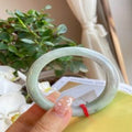 Natural Jadeite Bangle | 55.5mm | Width 12.7mm | #V555127000481