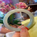 Natural Jadeite Bangle | 55.5mm | Width 12.8mm | #V555128000899