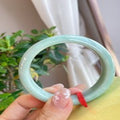 Natural Jadeite Bangle | 55.5mm | Width 14mm | #V555140000792