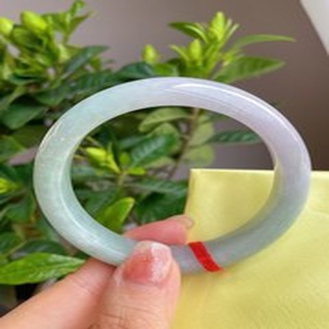 Natural Jadeite Bangle | 55.6mm | Width 12mm | #V556120000768