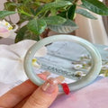 Natural Jadeite Bangle | 55.6mm | Width 12.4mm | #V556124000217