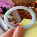 Natural Jadeite Bangle | 55.6mm | Width 12.6mm | #V556126000716