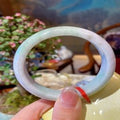 Natural Jadeite Bangle | 55.6mm | Width 15.6mm | #V556156000387