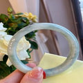 Natural Jadeite Bangle | 55.7mm | Width 11mm | #V557110000158