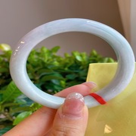 Natural Jadeite Bangle | 55.8mm | Width 13.2mm | #V558132000605