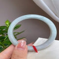Natural Jadeite Bangle | 55.9mm | Width 10.4mm | #V559104000249