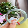 Natural Jadeite Bangle | 56mm | Width 11.2mm | #V560112000951