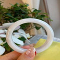Natural Jadeite Bangle | 56mm | Width 13.1mm | #V560131000852