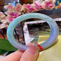 Natural Jadeite Bangle | 56mm | Width 13.9mm | #V560139000850