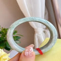 Natural Jadeite Bangle | 56mm | Width 15.9mm | #V560159000164