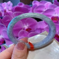 Natural Jadeite Bangle | 56.1mm | Width 16.8mm | #V561168000022
