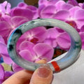 Natural Jadeite Bangle | 56.2mm | Width 15.1mm | #V562151000087
