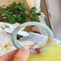 Natural Jadeite Bangle | 56.4mm | Width 13.1mm | #V564131000676