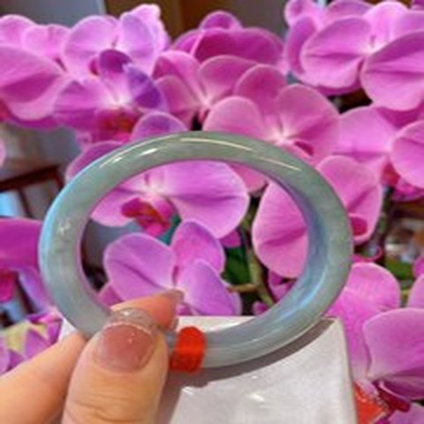 Natural Jadeite Bangle | 56.4mm | Width 14.5mm | #V564145000108