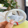 Natural Jadeite Bangle | 56.5mm | Width 13.6mm | #V565136000672