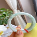 Natural Jadeite Bangle | 56.5mm | Width 15.8mm | #V565158000593