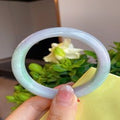 Natural Jadeite Bangle | 56.6mm | Width 13mm | #V566130000759