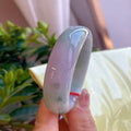 Natural Jadeite Bangle | 56.6mm | Width 13.5mm | #V566135000692