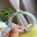 Natural Jadeite Bangle | 56.6mm | Width 14.4mm | #V566144000857
