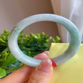 Natural Jadeite Bangle | 56.6mm | Width 15.8mm | #V566158000889