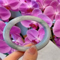 Natural Jadeite Bangle | 56.8mm | Width 13.3mm | #V568133000182