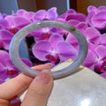 Natural Jadeite Bangle | 56.9mm | Width 9.1mm | #V569091000073