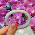 Natural Jadeite Bangle | 56.9mm | Width 15.1mm | #V569151000132