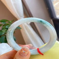 Natural Jadeite Bangle | 57mm | Width 13.9mm | #V570139000521