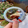 Natural Jadeite Bangle | 57.4mm | Width 12.7mm | #V574127000190