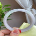 Natural Jadeite Bangle | 59mm | Width 12.6mm | #V590126000912