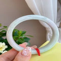 Natural Jadeite Bangle | 59.2mm | Width 11.3mm | #V592113000644