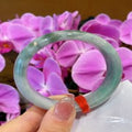 Natural Jadeite Bangle | 56.5mm | Width 15mm | #X565150000401