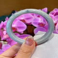 Natural Jadeite Bangle | 56.8mm | Width 13.3mm | #X568133000370